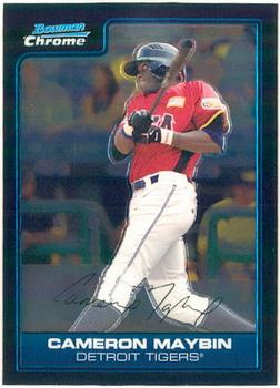 2006 Bowman Draft Picks & Prospects - Chrome Futures Game Prospects #FG16 Cameron Maybin Front