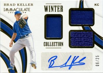 2019 Panini Immaculate Collection - Winter Collection #WC-BK Brad Keller Front
