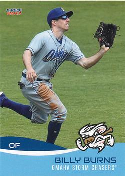 2017 Choice Omaha Storm Chasers #09 Billy Burns Front