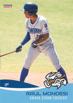 2017 Choice Omaha Storm Chasers #16 Raul Mondesi Front