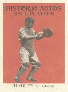 2019 Historic Autographs The Federal League #23 Grover Hartley Front