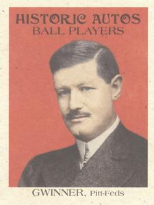 2019 Historic Autographs The Federal League #53 Edward Gwinner Front