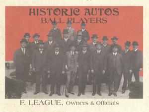 2019 Historic Autographs The Federal League #59 Owners & Officials Front