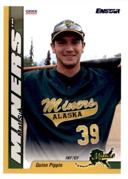 2010 Choice Mat-Su Miners #19 Quinn Pippin Front
