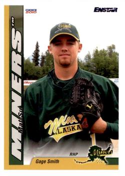 2010 Choice Mat-Su Miners #23 Gage Smith Front