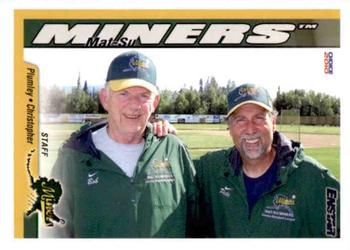 2010 Choice Mat-Su Miners #28 Bob Plumley / Pete Christopher Front
