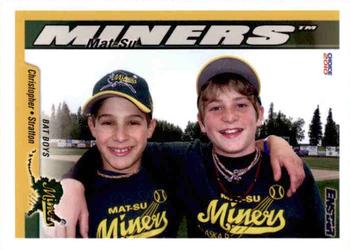 2010 Choice Mat-Su Miners #31 Kevin Christopher / Elias Stratton Front