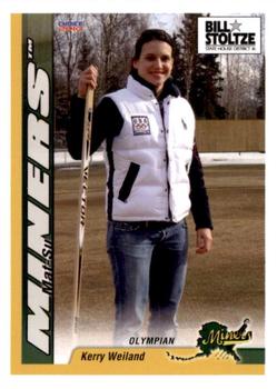 2010 Choice Mat-Su Miners #32 Kerry Weiland Front