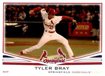 2017 Grandstand Springfield Cardinals #NNO Tyler Bray Front