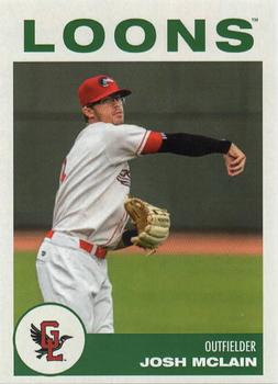 2019 Choice Great Lakes Loons Update #NNO Josh McLain Front