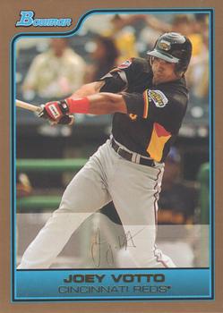 2006 Bowman Draft Picks & Prospects - Futures Game Prospects Gold #FG8 Joey Votto Front