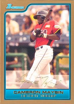 2006 Bowman Draft Picks & Prospects - Futures Game Prospects Gold #FG16 Cameron Maybin Front