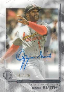 2019 Topps Tribute - Tribute Autographs #TA-OS Ozzie Smith Front