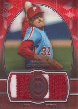 2019 Topps Tribute - Single-Player Dual Relics Red #DR-SC Steve Carlton Front