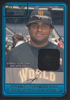 2006 Bowman Draft Picks & Prospects - Futures Game Prospects Relics #FG6 Pablo Sandoval Front