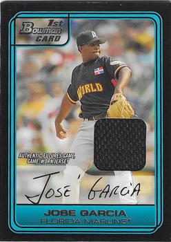 2006 Bowman Draft Picks & Prospects - Futures Game Prospects Relics #FG45 Jose Garcia Front