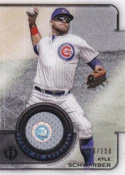 2019 Topps Tribute - Stamp of Approval Authenticated Relics #SOA-KS Kyle Schwarber Front