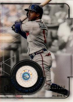 2019 Topps Tribute - Stamp of Approval Authenticated Relics #SOA-OA Ozzie Albies Front