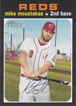 2020 Topps Heritage #24 Mike Moustakas Front