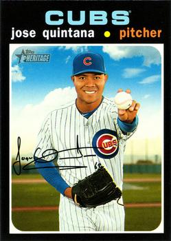 2020 Topps Heritage #26 Jose Quintana Front