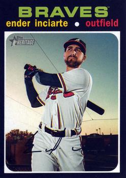 2020 Topps Heritage #33 Ender Inciarte Front