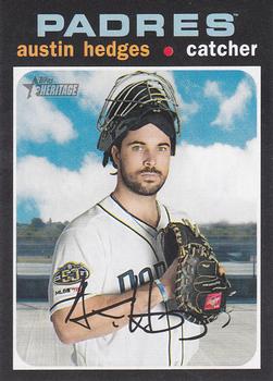 2020 Topps Heritage #104 Austin Hedges Front
