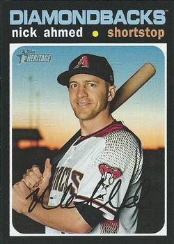 2020 Topps Heritage #112 Nick Ahmed Front