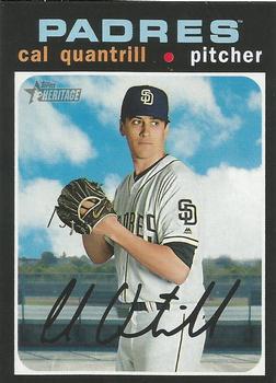 2020 Topps Heritage #115 Cal Quantrill Front