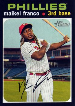 2020 Topps Heritage #119 Maikel Franco Front
