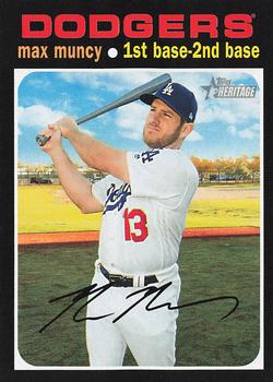 2020 Topps Heritage #167 Max Muncy Front