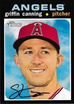 2020 Topps Heritage #214 Griffin Canning Front