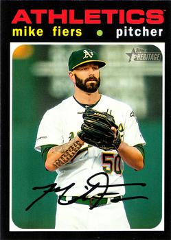 2020 Topps Heritage #228 Mike Fiers Front