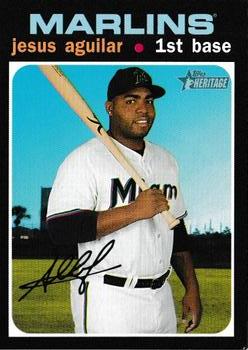 2020 Topps Heritage #246 Jesus Aguilar Front