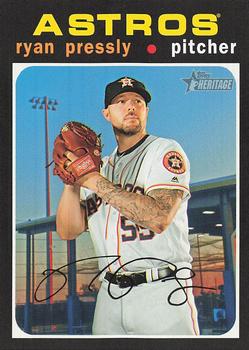 2020 Topps Heritage #260 Ryan Pressly Front
