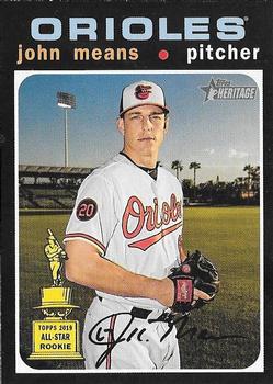 2020 Topps Heritage #269 John Means Front