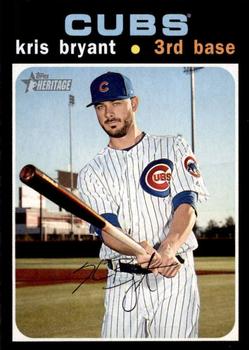 2020 Topps Heritage #291 Kris Bryant Front