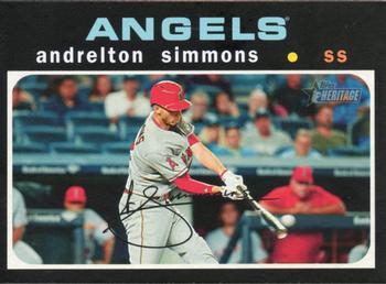 2020 Topps Heritage #360 Andrelton Simmons Front
