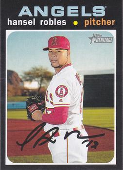 2020 Topps Heritage #375 Hansel Robles Front