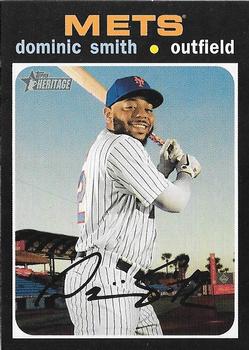 2020 Topps Heritage #386 Dominic Smith Front