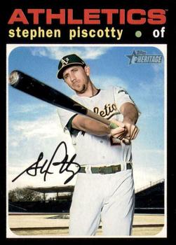 2020 Topps Heritage #421 Stephen Piscotty Front