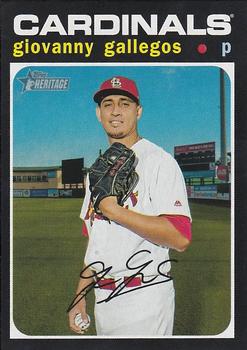 2020 Topps Heritage #429 Giovanny Gallegos Front