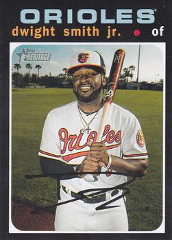 2020 Topps Heritage #434 Dwight Smith Jr. Front