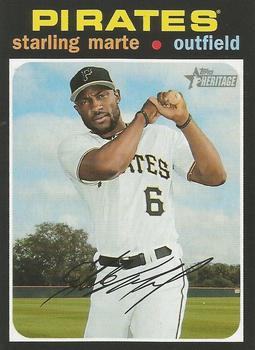 2020 Topps Heritage #462 Starling Marte Front