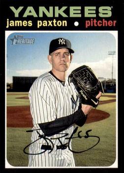 2020 Topps Heritage #480 James Paxton Front