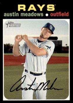 2020 Topps Heritage #481 Austin Meadows Front