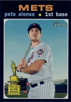 2020 Topps Heritage #457 Pete Alonso Front