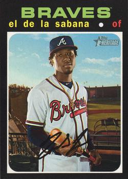 2020 Topps Heritage #464 Ronald Acuña Jr. Front