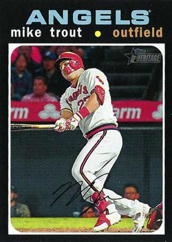 2020 Topps Heritage #466 Mike Trout Front