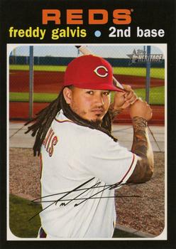 2020 Topps Heritage #513 Freddy Galvis Front