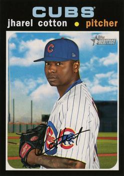 2020 Topps Heritage #522 Jharel Cotton Front